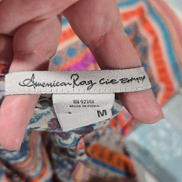 American Rag Sheer Tank Top sz Medium - Picture 5 of 5